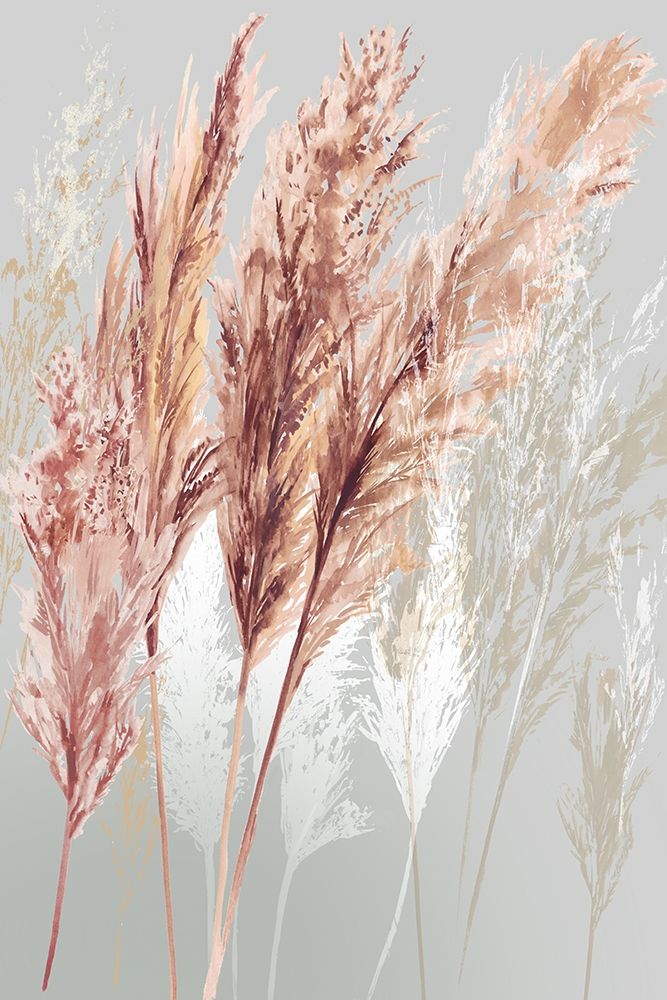 Blushing Pomp Grass I art print by Asia Jensen for $57.95 CAD