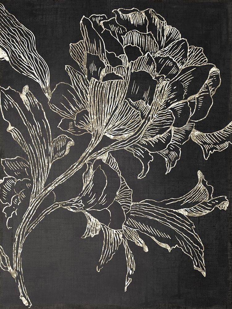 Golden Flower Folklore I art print by Asia Jensen for $57.95 CAD