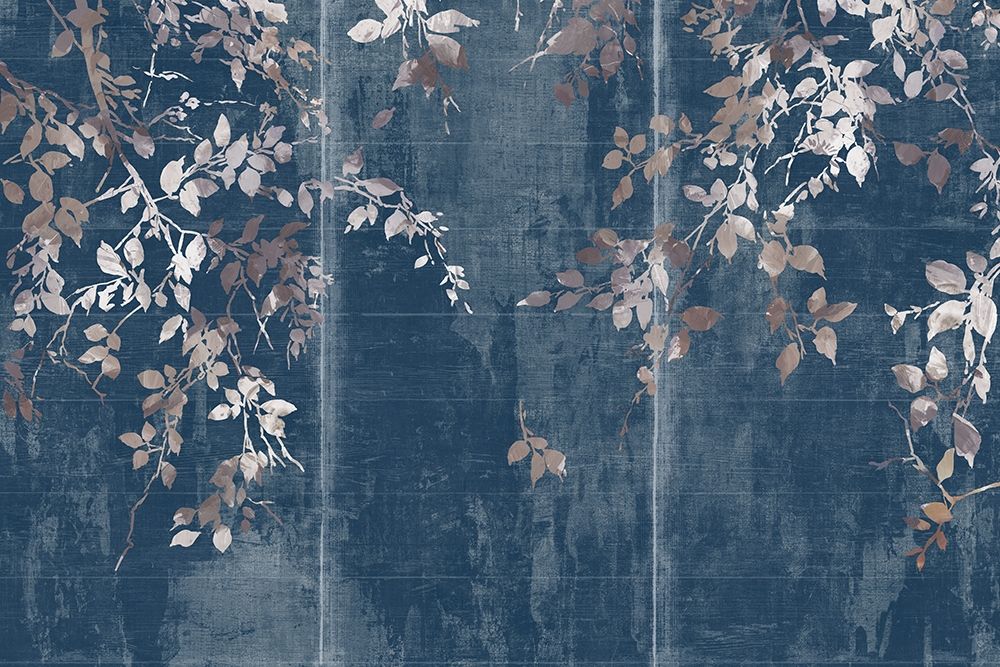 Indigo Japanese Garden art print by Asia Jensen for $57.95 CAD