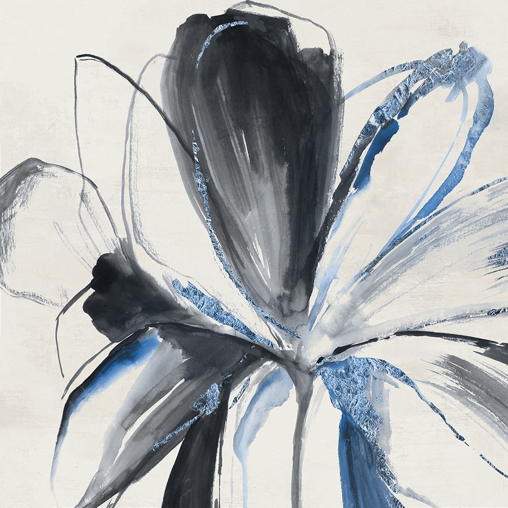 Grey Glory I Blue Version art print by Asia Jensen for $57.95 CAD
