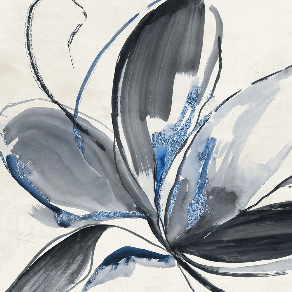 Grey Glory II Blue Version art print by Asia Jensen for $57.95 CAD