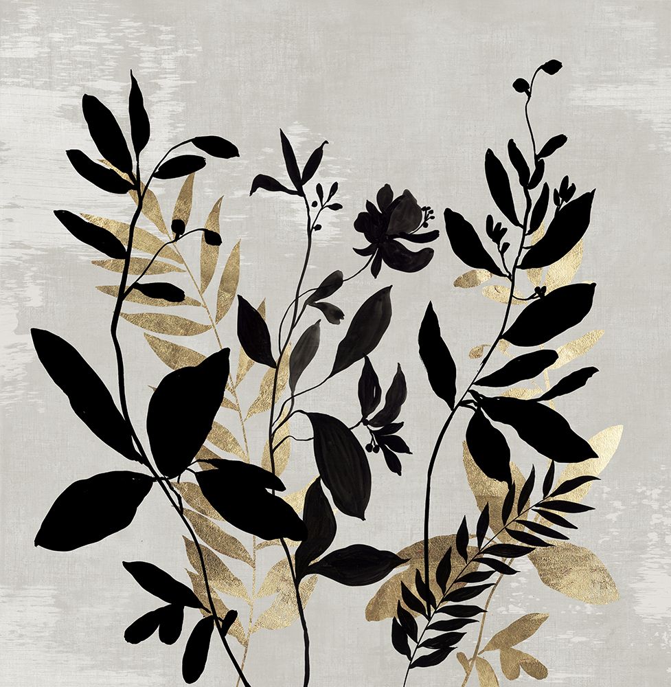 Botanical Gold I art print by Asia Jensen for $57.95 CAD