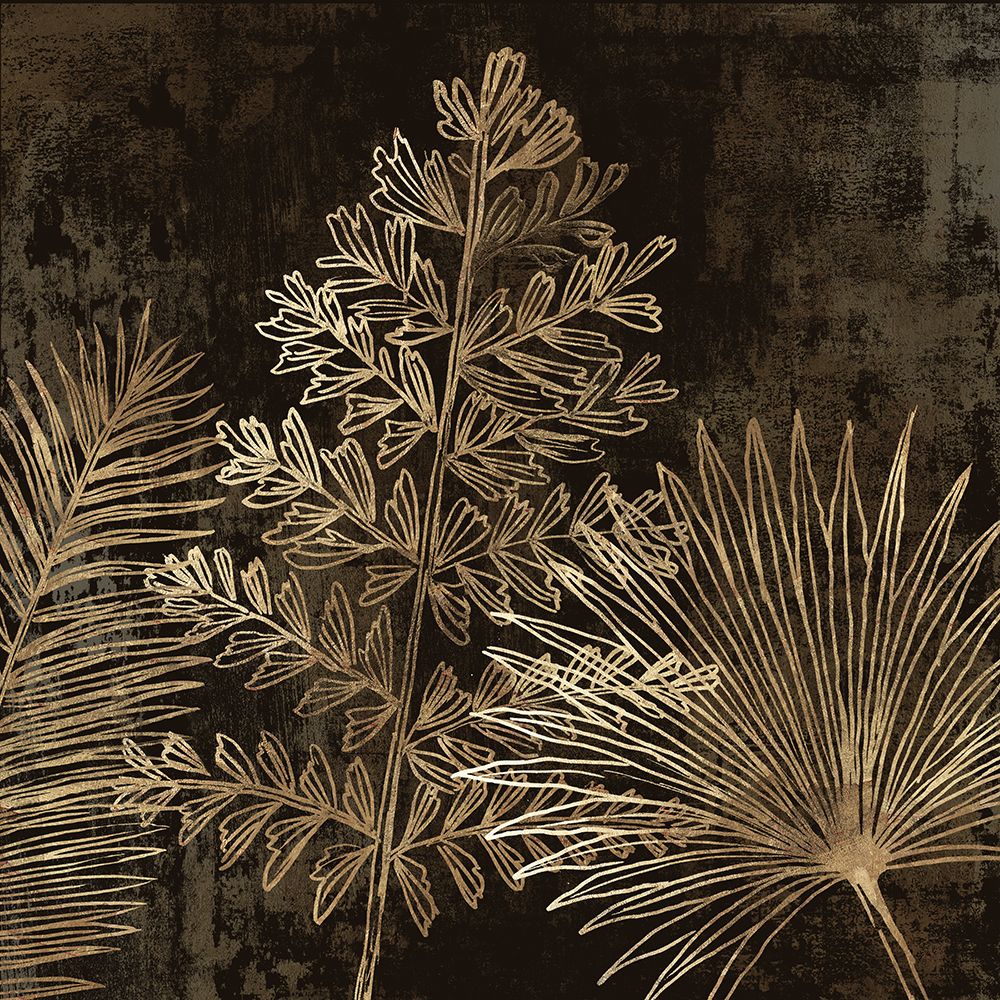 Golden Tropics II art print by Asia Jensen for $57.95 CAD