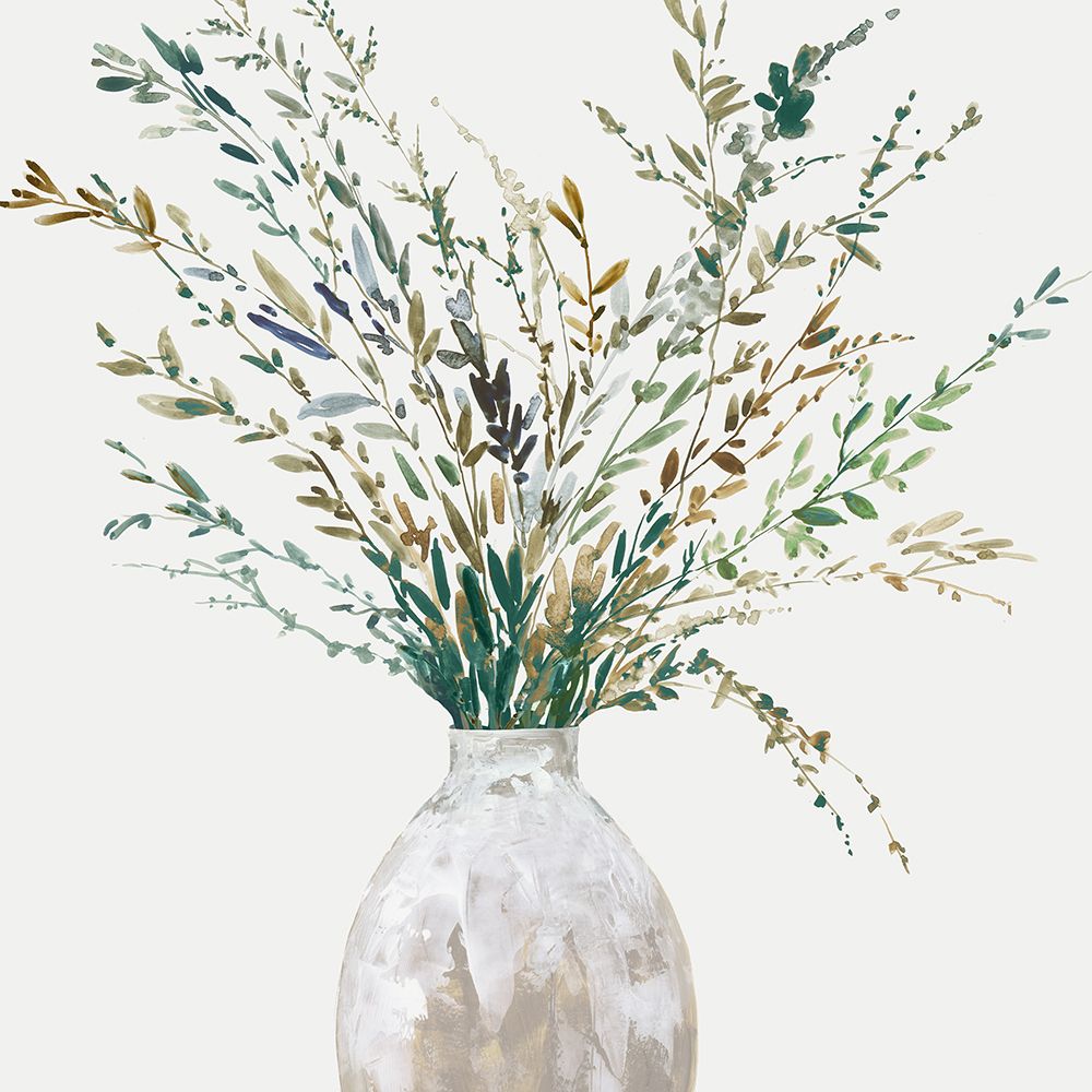 Vase of Grass II art print by Asia Jensen for $57.95 CAD