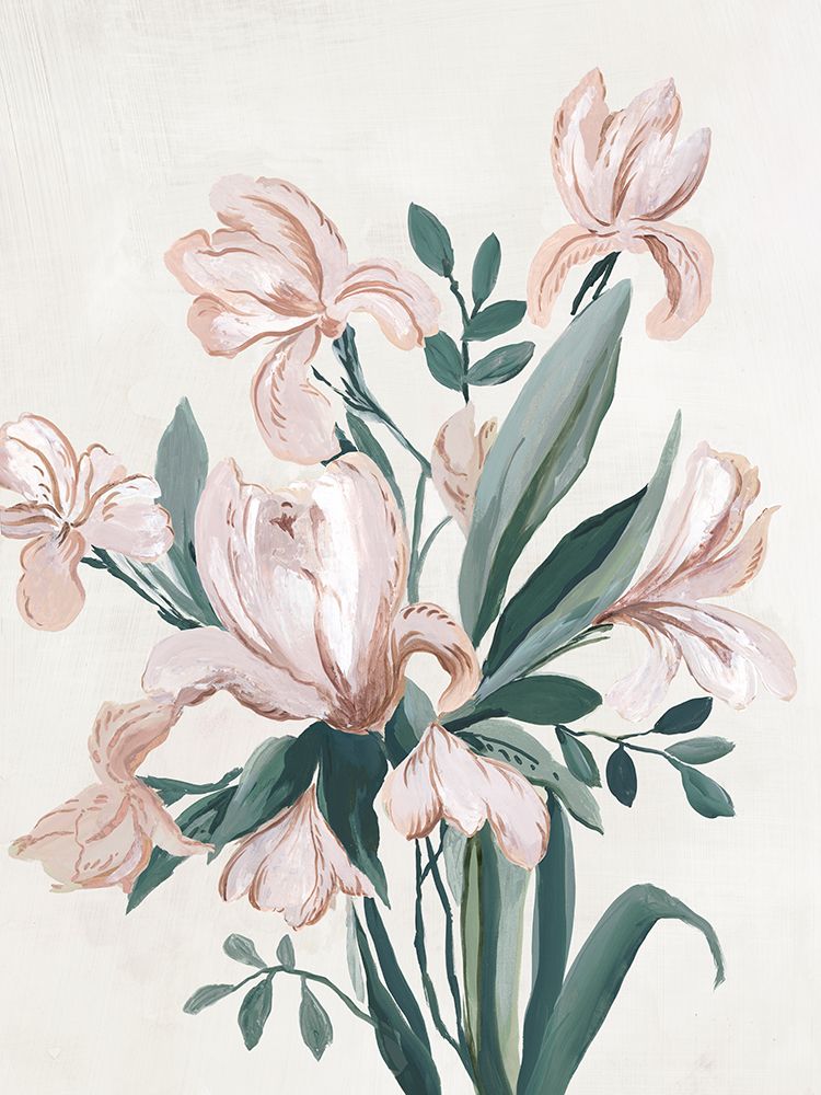 Pink Orchids art print by Asia Jensen for $57.95 CAD