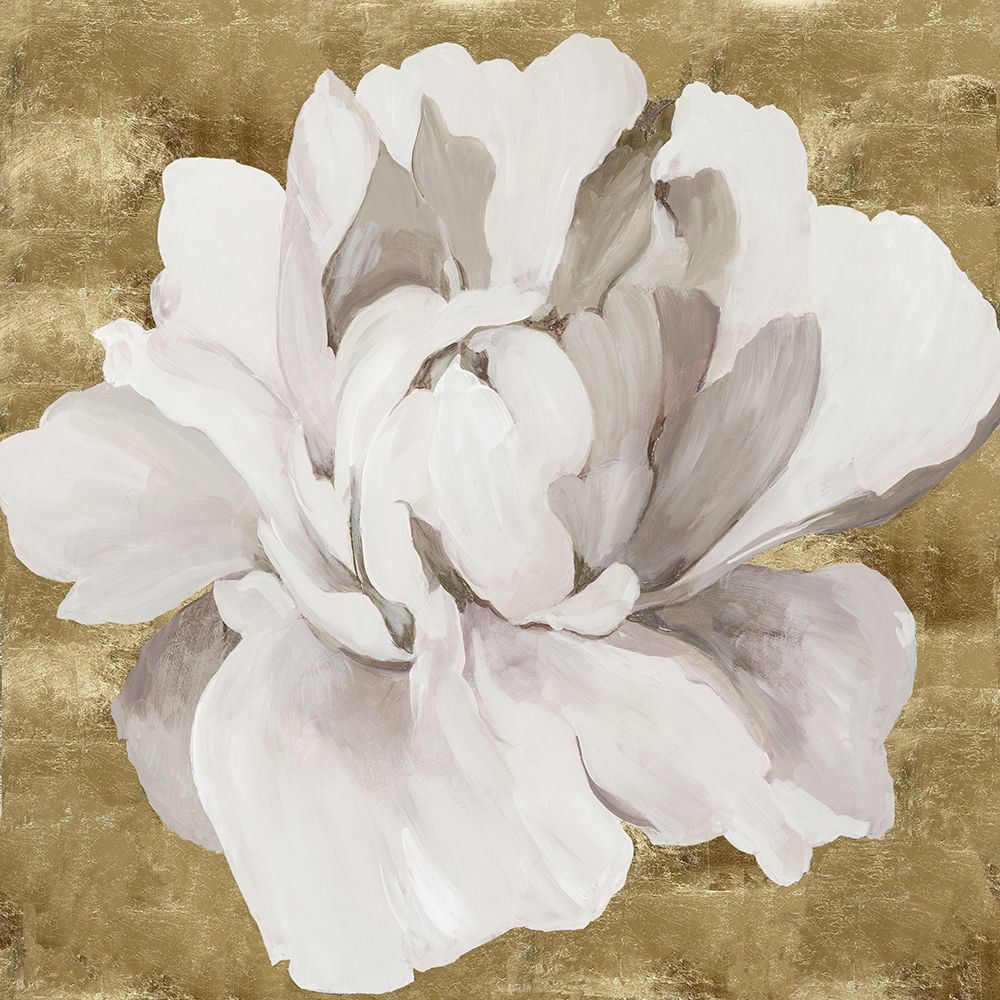 Gold Flower I art print by Asia Jensen for $57.95 CAD