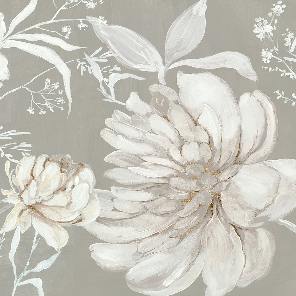 Neutral Peony I art print by Asia Jensen for $57.95 CAD