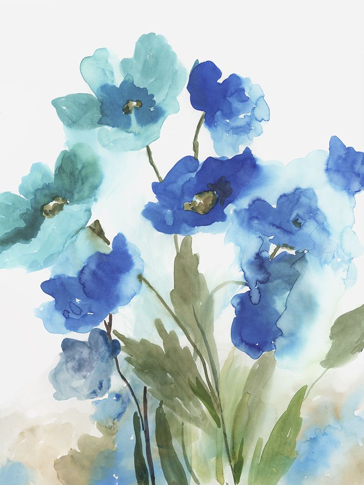 Wander of Blue I art print by Asia Jensen for $57.95 CAD