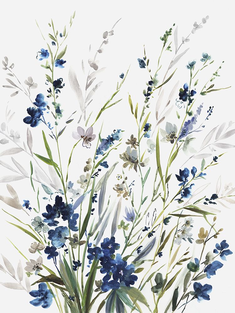 Little Bluebells I art print by Asia Jensen for $57.95 CAD