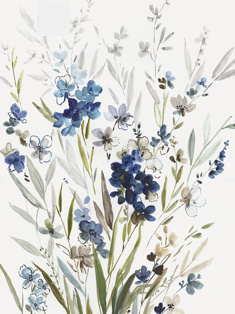 Little Bluebells II art print by Asia Jensen for $57.95 CAD
