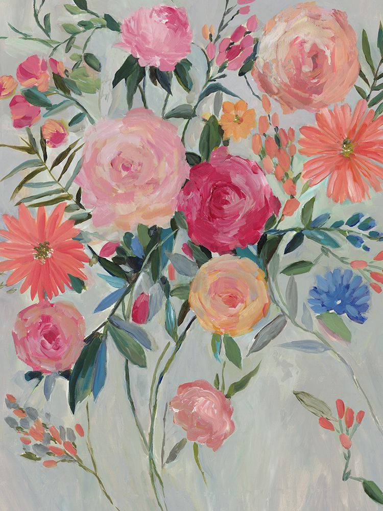 Happy Floral art print by Asia Jensen for $57.95 CAD