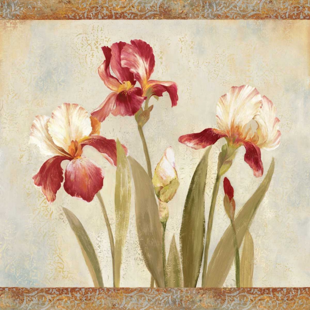 Iris Tapestry II art print by Asia Jensen for $57.95 CAD