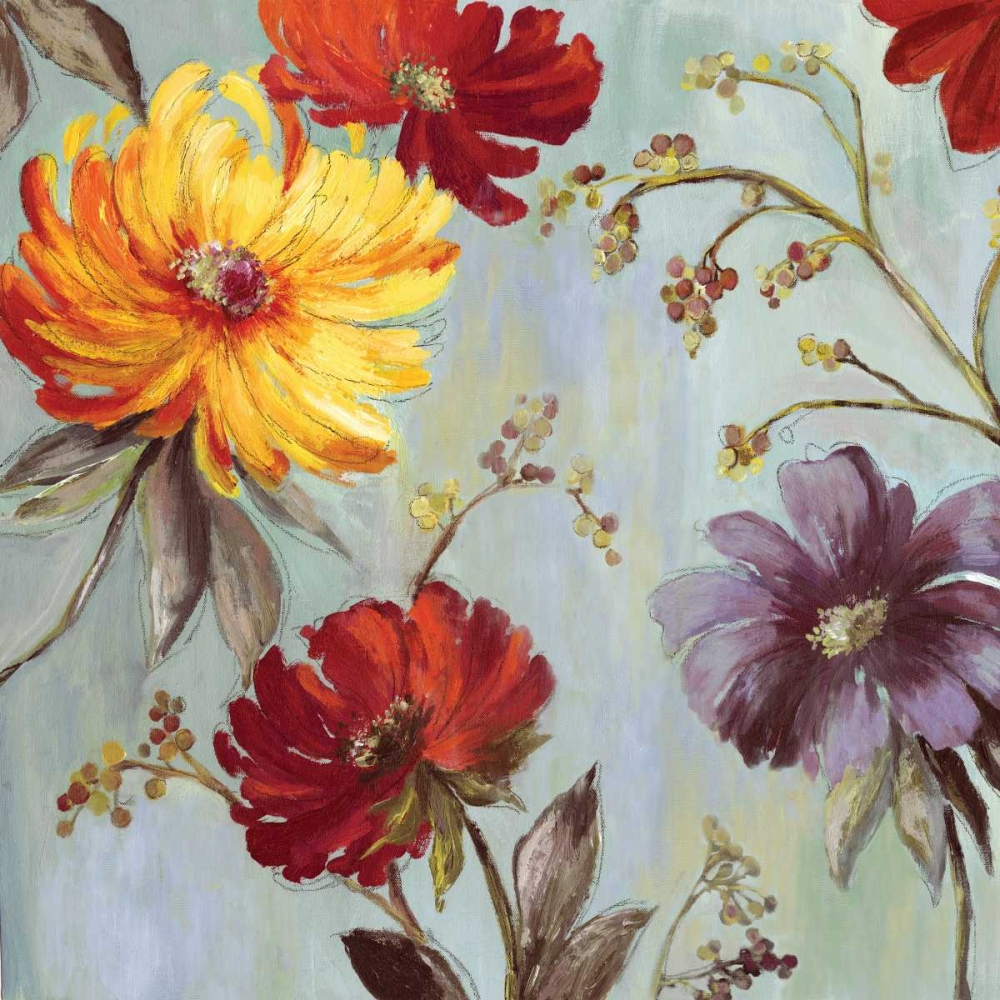 Field Flowers II - Mini art print by Asia Jensen for $57.95 CAD