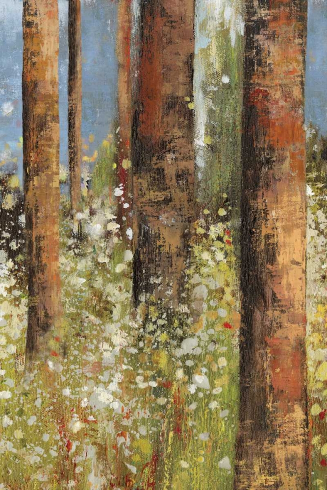 Field of Flowers I - mini art print by Asia Jensen for $57.95 CAD