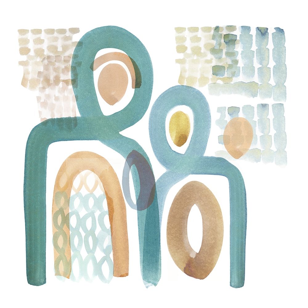 Togetherness II art print by Flora Kouta for $57.95 CAD