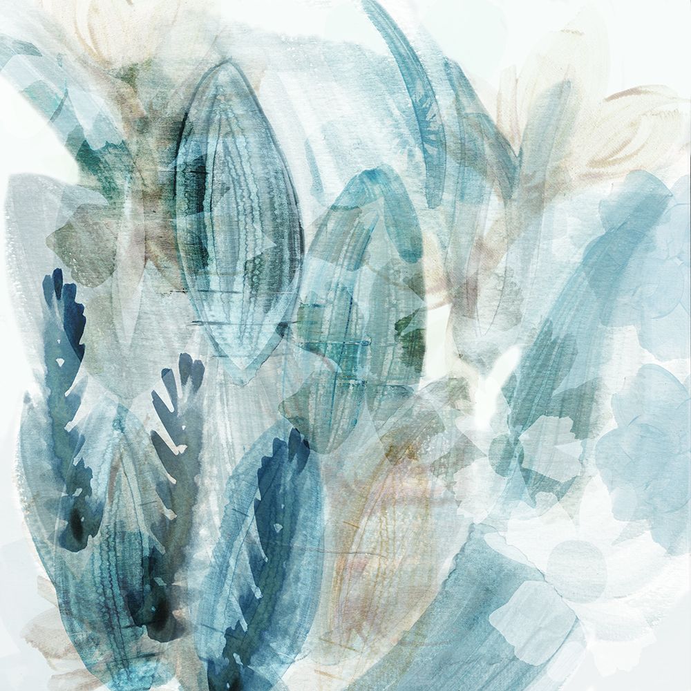 Powder Flowers I art print by Flora Kouta for $57.95 CAD