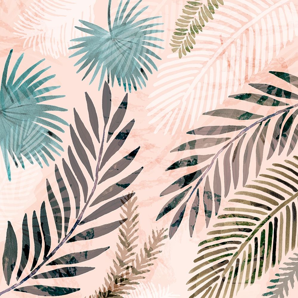 Vintage Palms II art print by Flora Kouta for $57.95 CAD