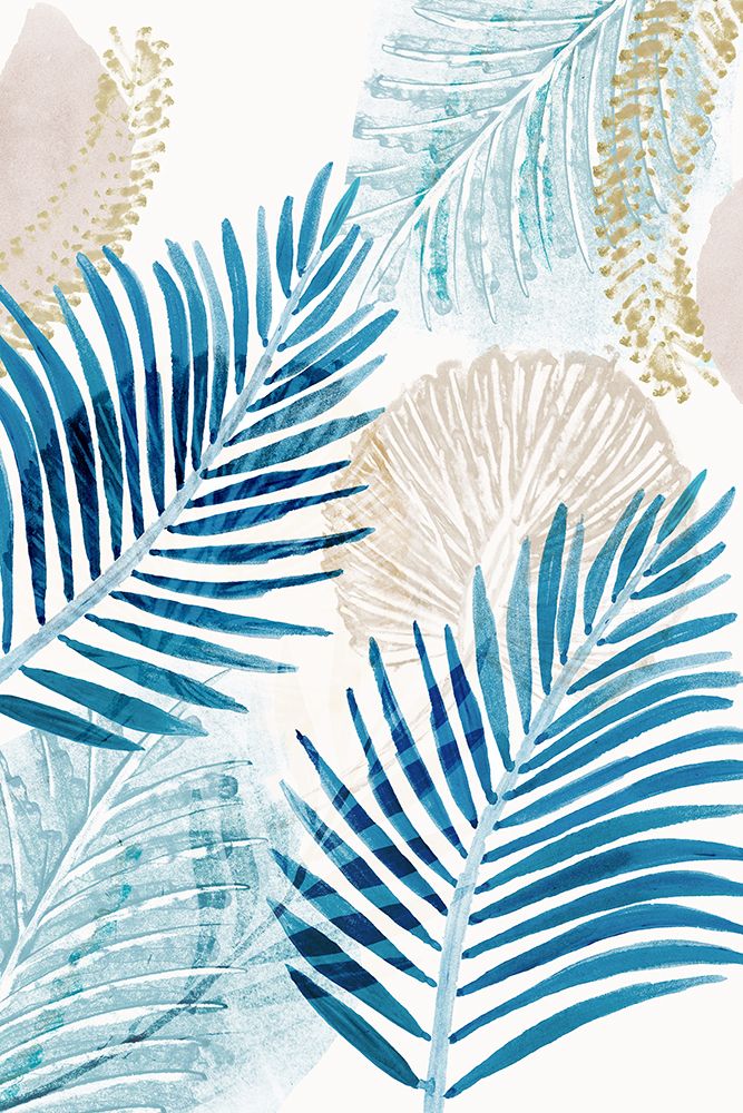 Blush Palm III art print by Ken Roko for $57.95 CAD