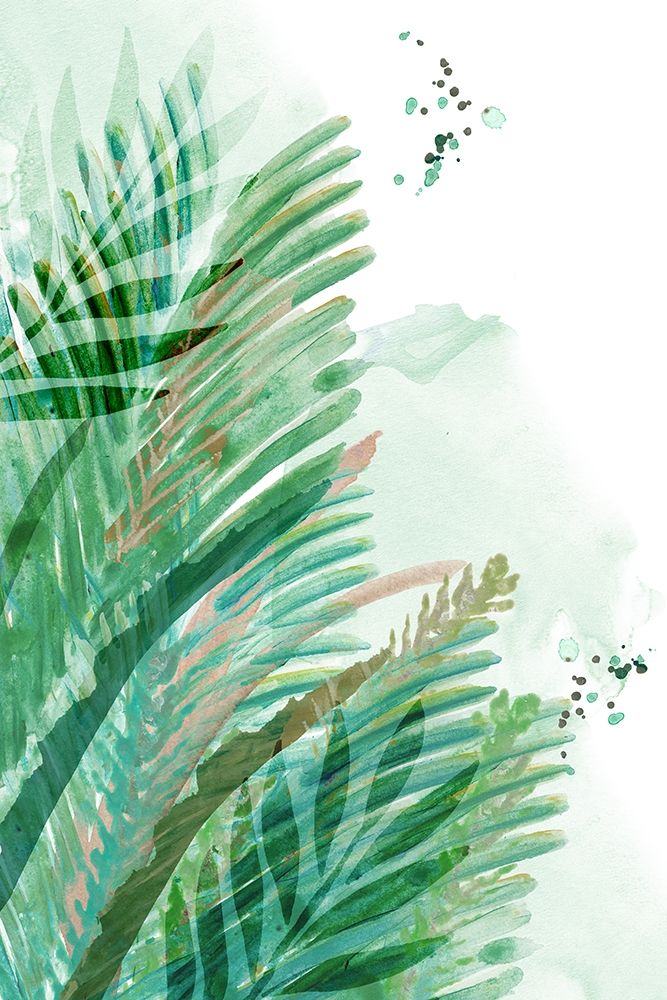 Lush Palm II art print by Flora Kouta for $57.95 CAD