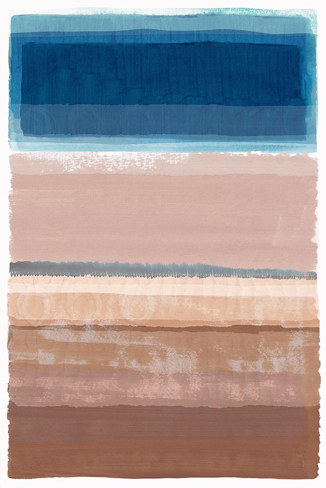 On the Blue Horizon III art print by Flora Kouta for $57.95 CAD