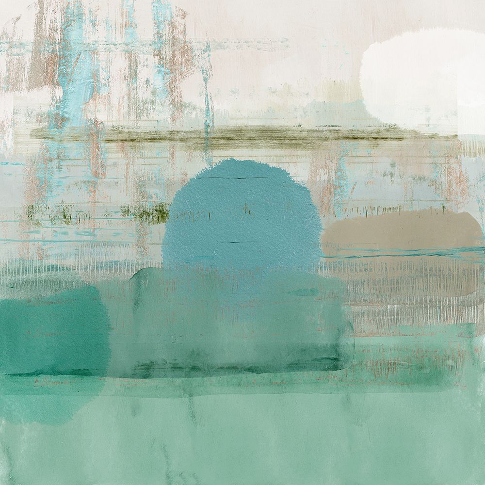 Jade Light I art print by Flora Douta for $57.95 CAD