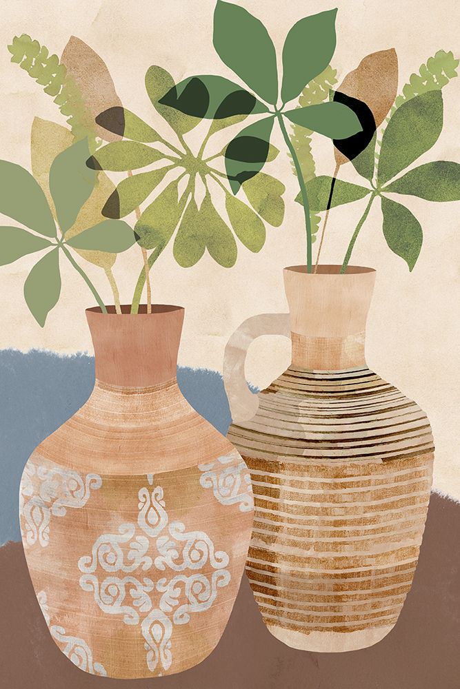 Boho Still Life II art print by Flora Kouta for $57.95 CAD