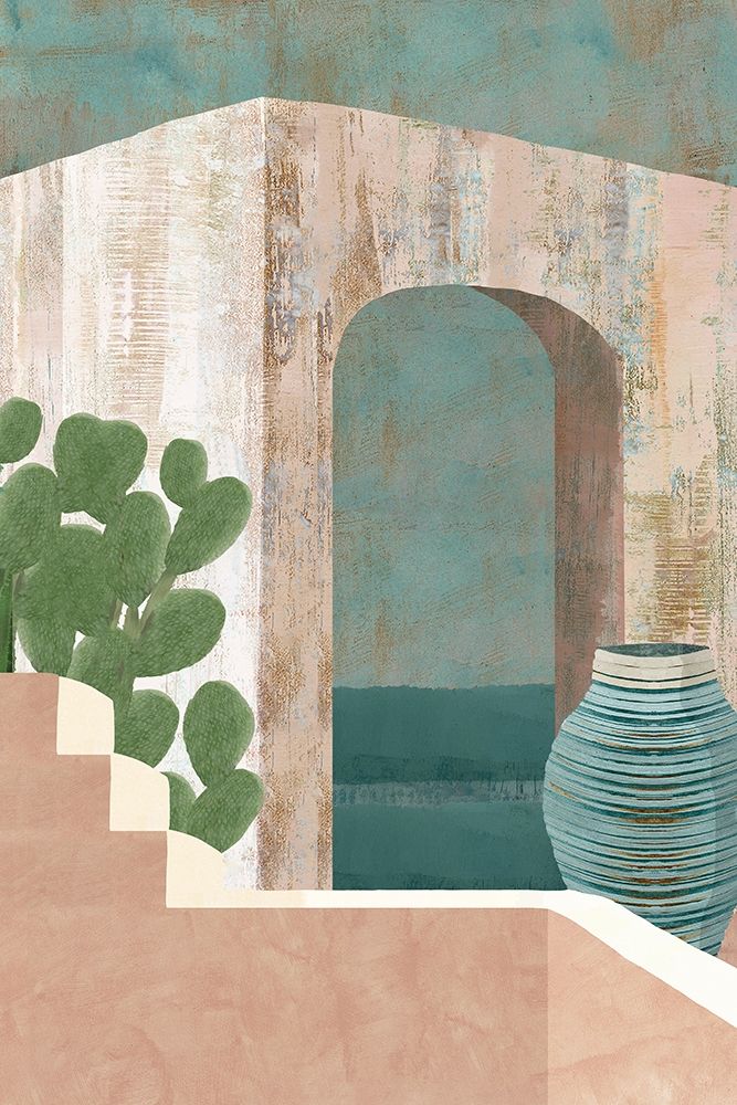 Sunbaked Archway III art print by Flora Kouta for $57.95 CAD
