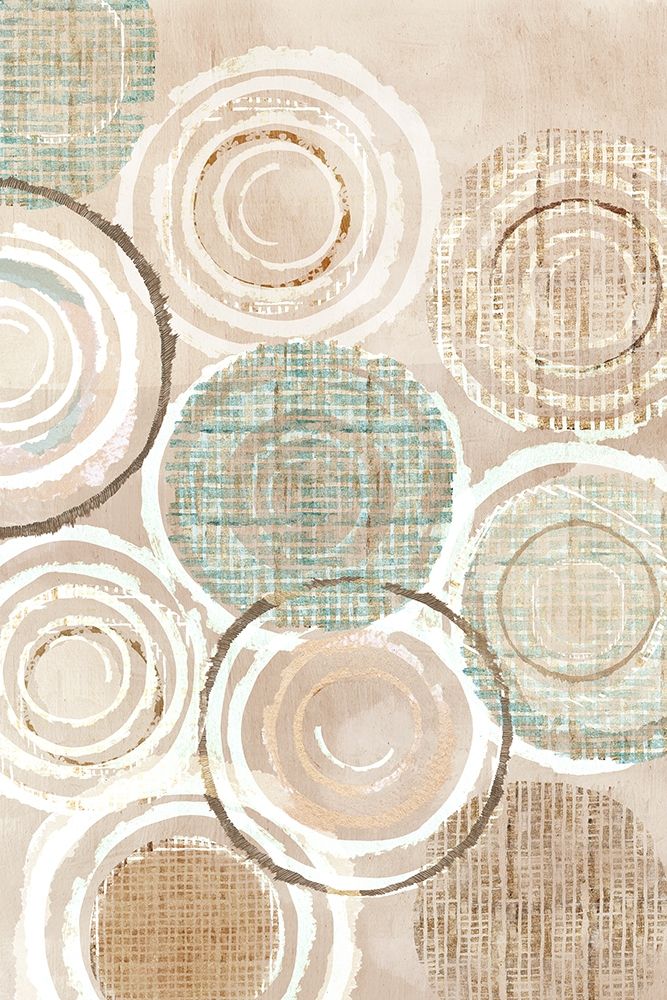 Neutral Woven Baskets I art print by Flora Kouta for $57.95 CAD