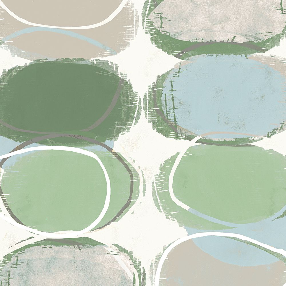 Green Terra Firma II art print by Flora Kouta for $57.95 CAD