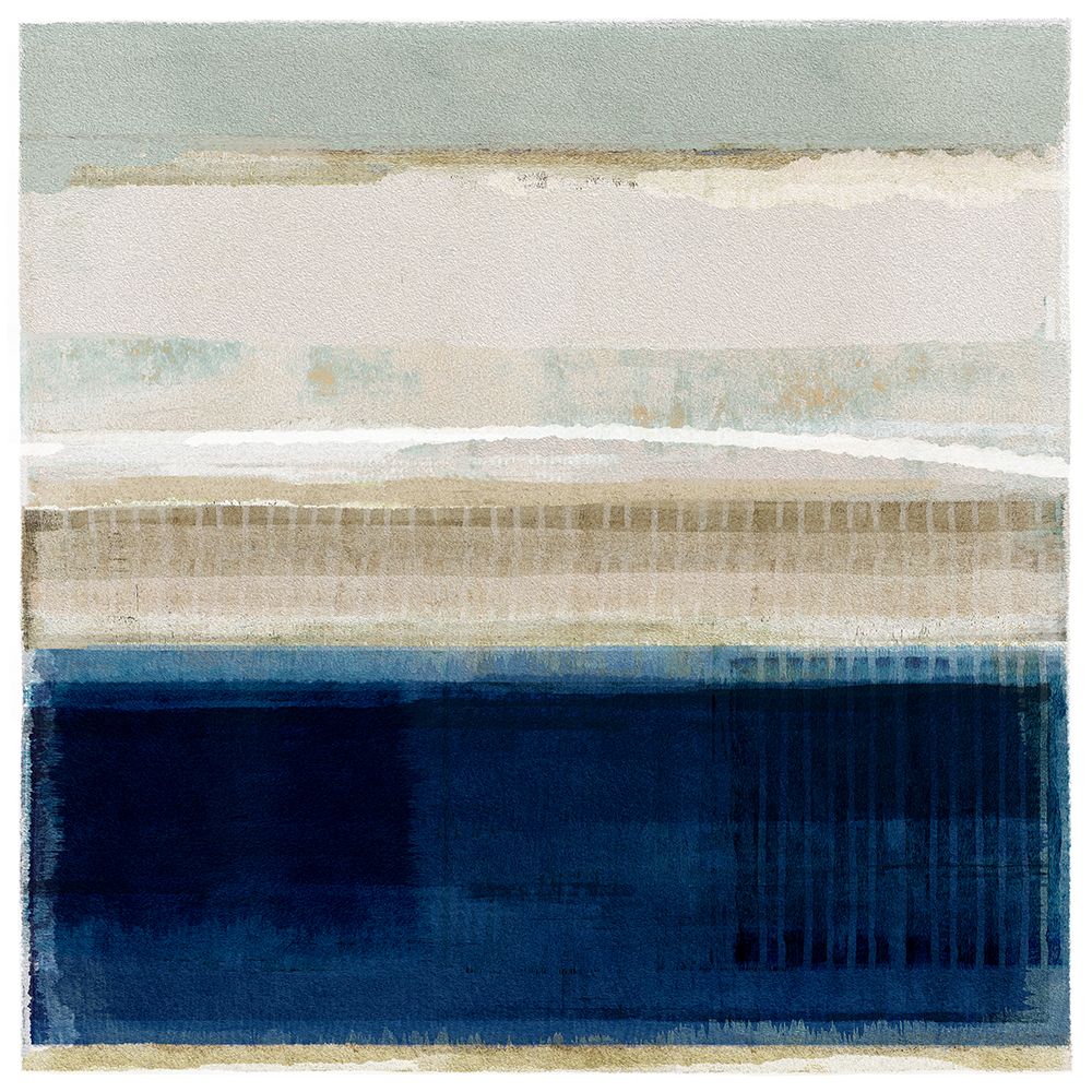 Indigo Blush I art print by Flora Kouta for $57.95 CAD