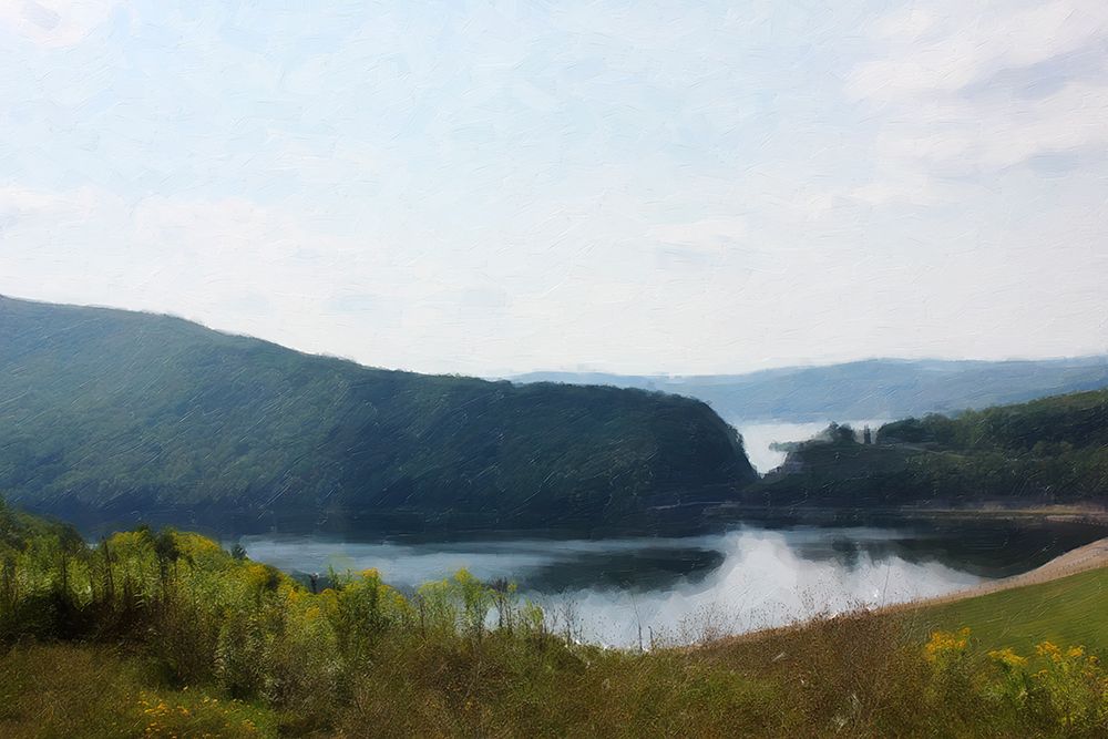 Misty Morning art print by Kim Curinga for $57.95 CAD