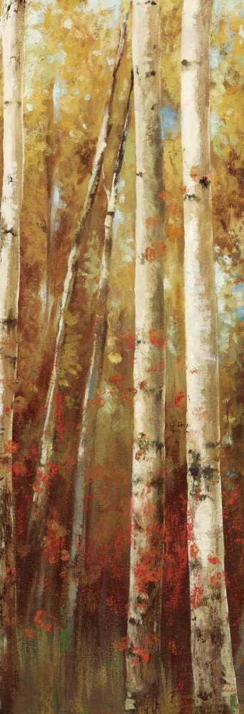 Birch Forest I art print by Ella K. for $57.95 CAD