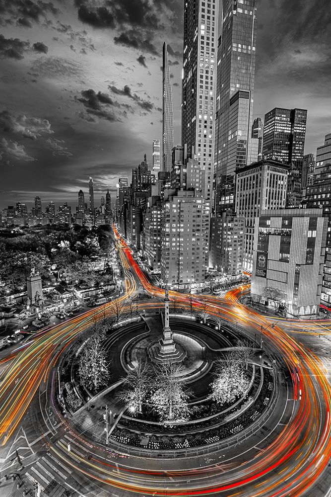 Columbus Circle art print by Franklin J. Kearney for $57.95 CAD