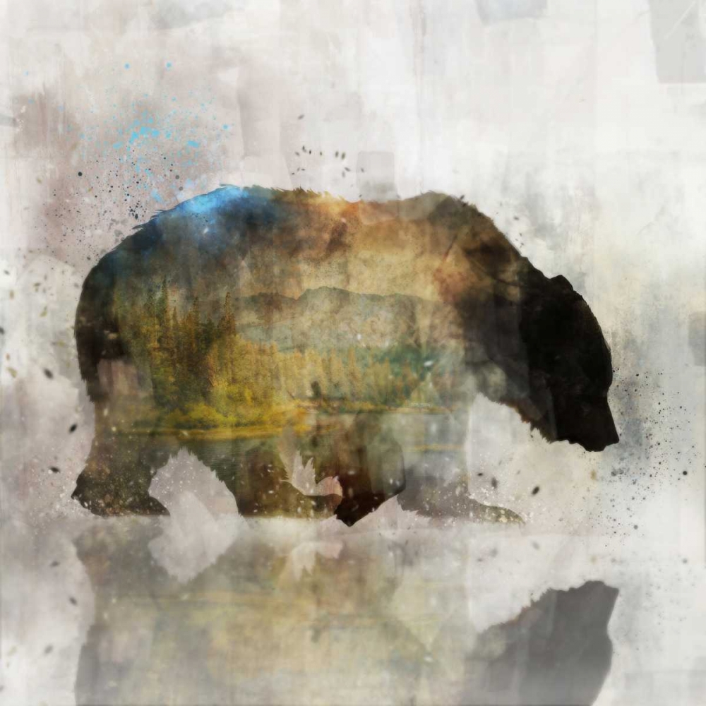 Journey Bear I art print by Ken Roko for $57.95 CAD