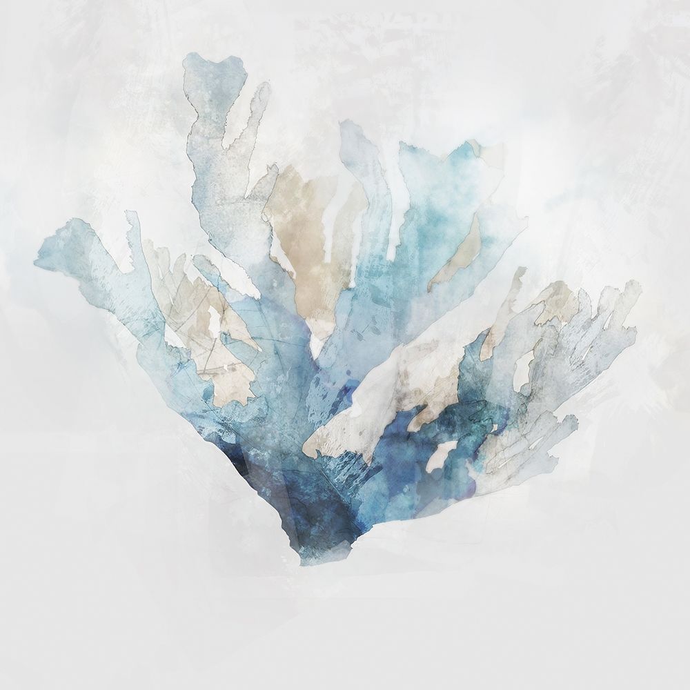 Blue Coral Reef I art print by Ken Roko for $57.95 CAD