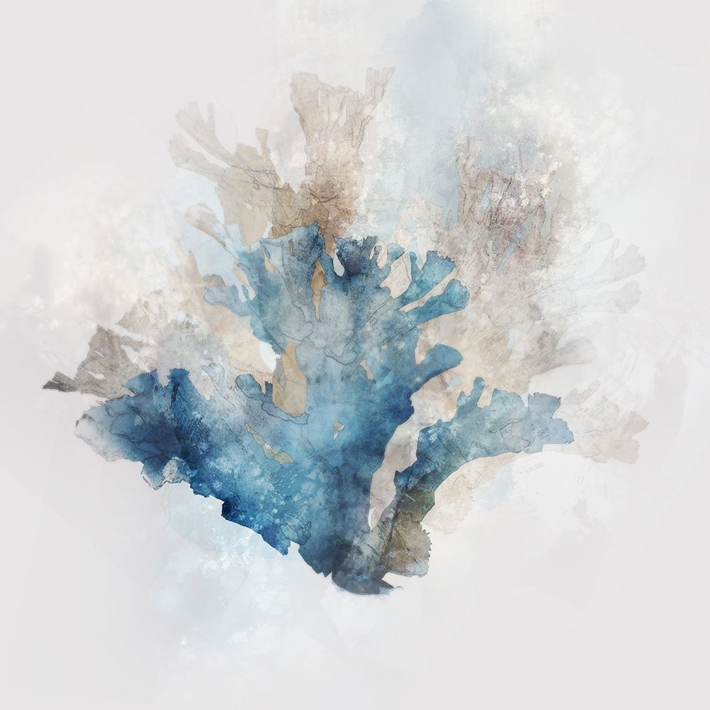 Blue Coral Reef II art print by Ken Roko for $57.95 CAD