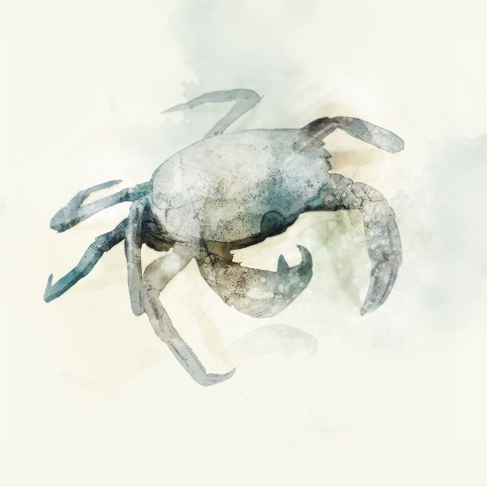 Indigo Crab I art print by Ken Roko for $57.95 CAD