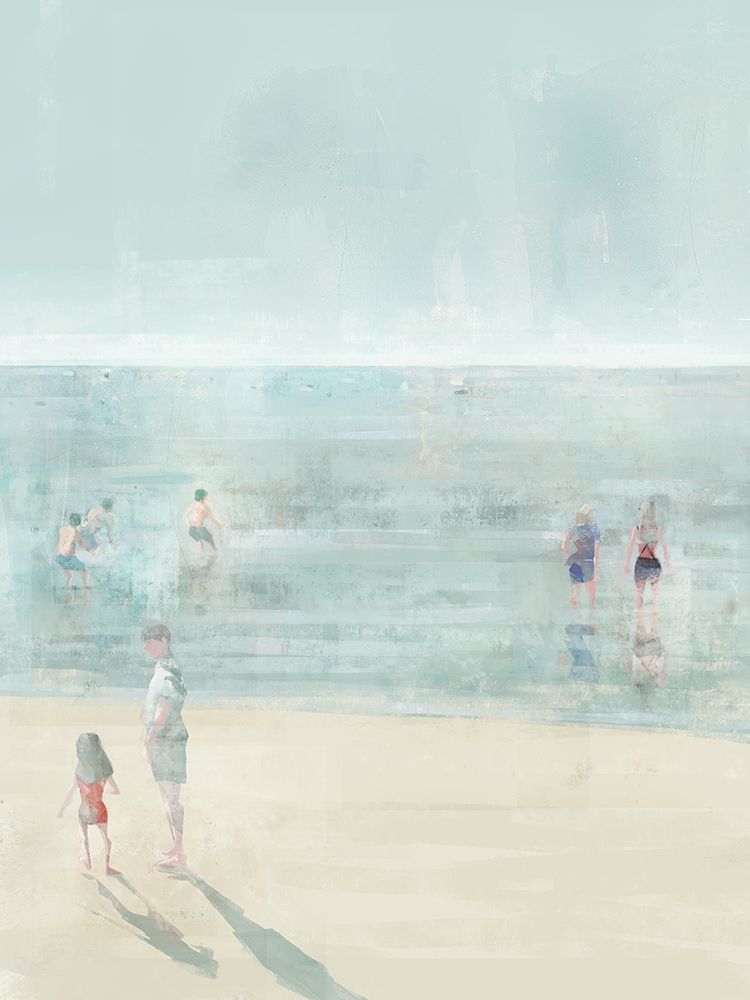 Emerald Beach I art print by Ken Roko for $57.95 CAD