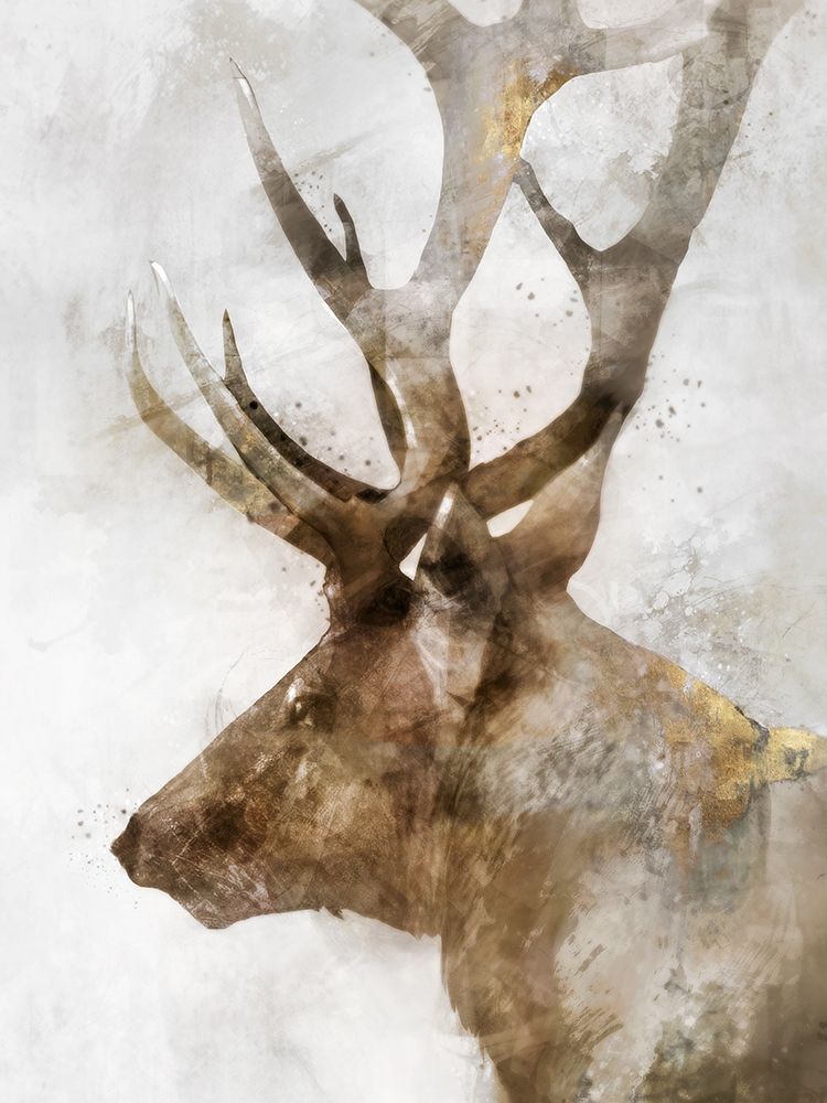 Stoic Elk art print by Ken Roko for $57.95 CAD