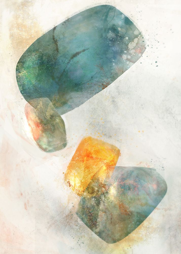 Blue Ink Rose II art print by Ken Roko for $57.95 CAD