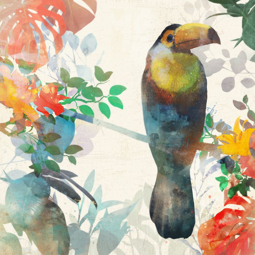 Tropical King I art print by Ken Roko for $57.95 CAD