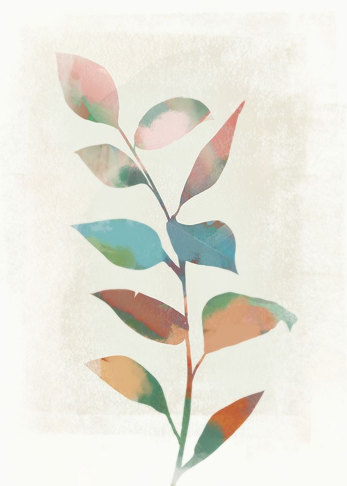 Gentle Branch in Pastel Hues art print by Ken Roko for $57.95 CAD