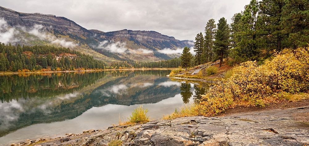 Mountain Mist I art print by Leda Robertson for $57.95 CAD