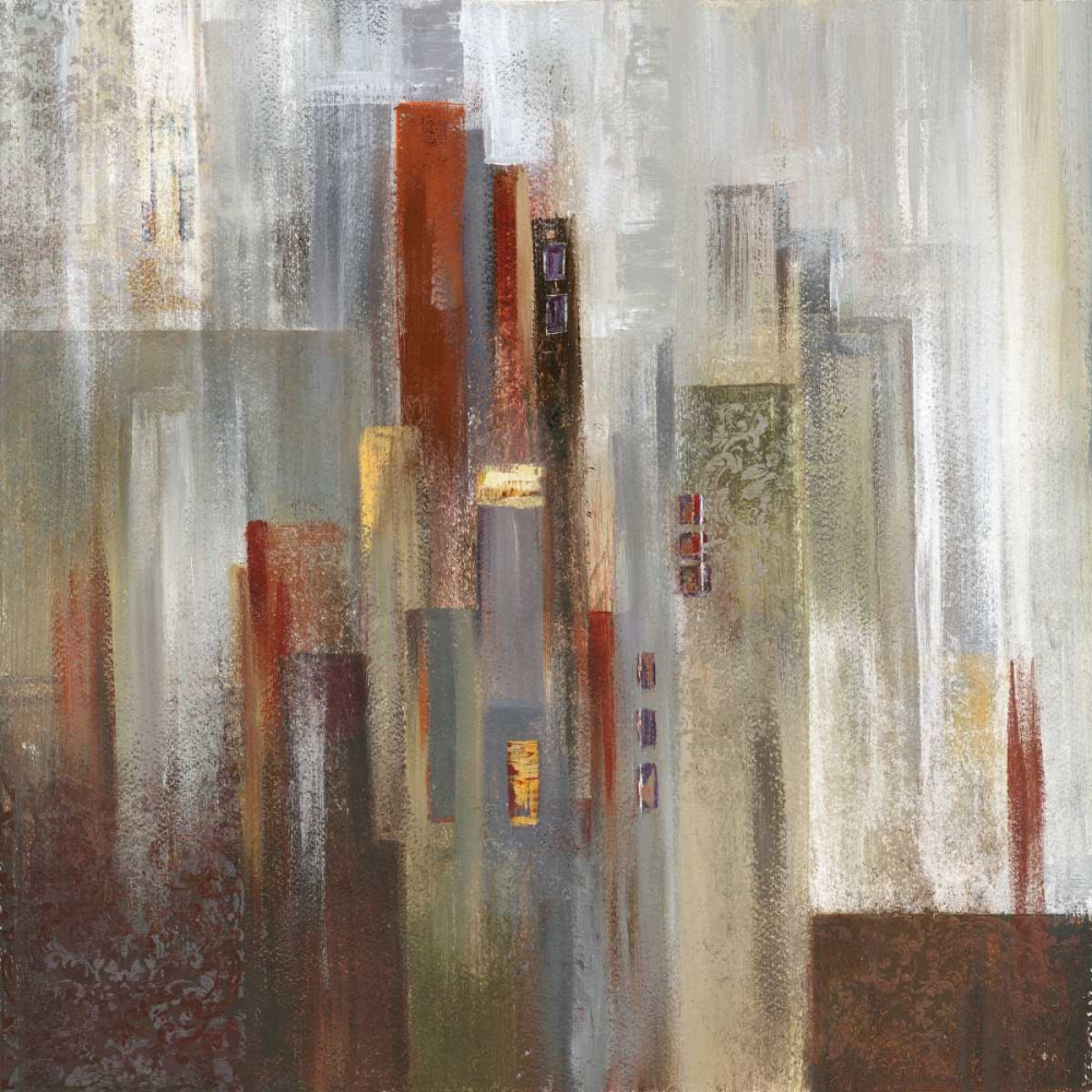 City Horizon art print by Valeria Mravyan for $57.95 CAD