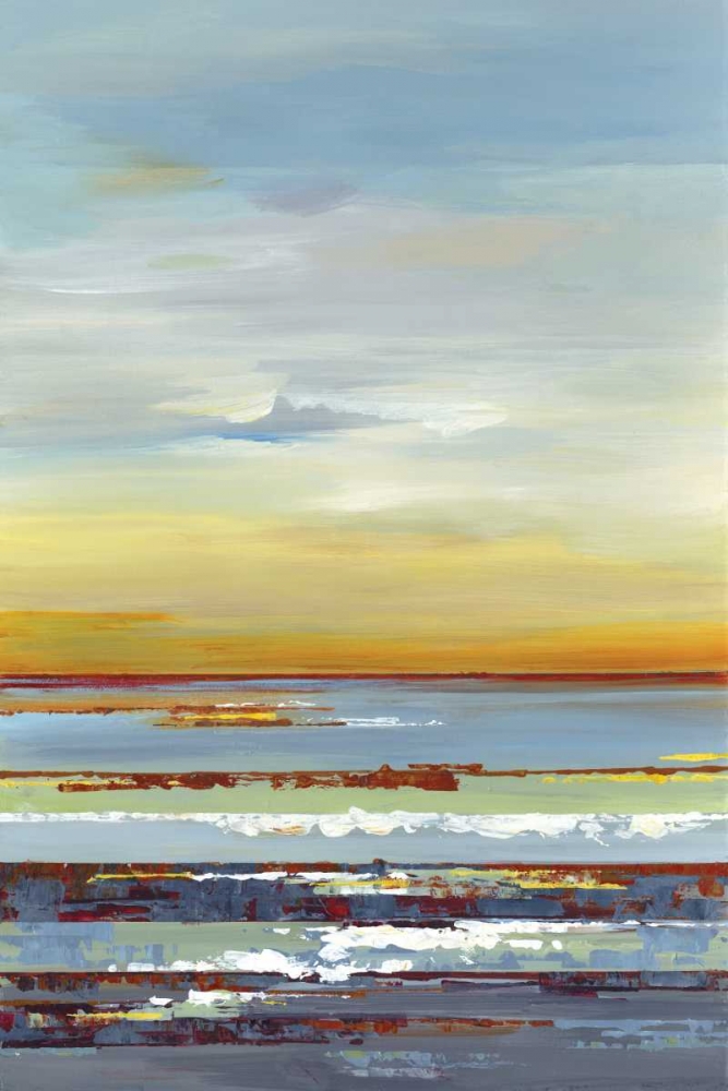 Amber Horizon art print by Lera for $57.95 CAD
