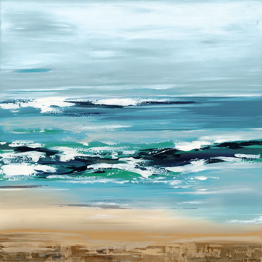 Coastal Vibe II art print by Lera for $57.95 CAD