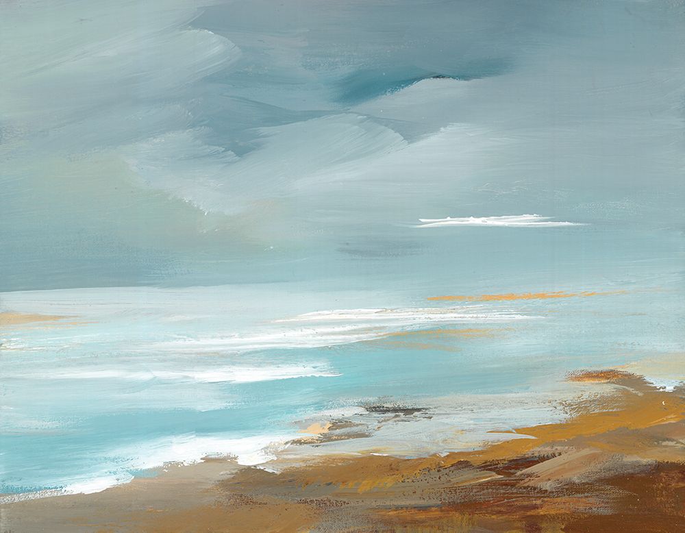 Seaside Coast art print by Lera for $57.95 CAD