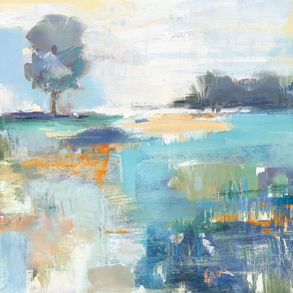 Rocky Field art print by Valeria Mravyan for $57.95 CAD
