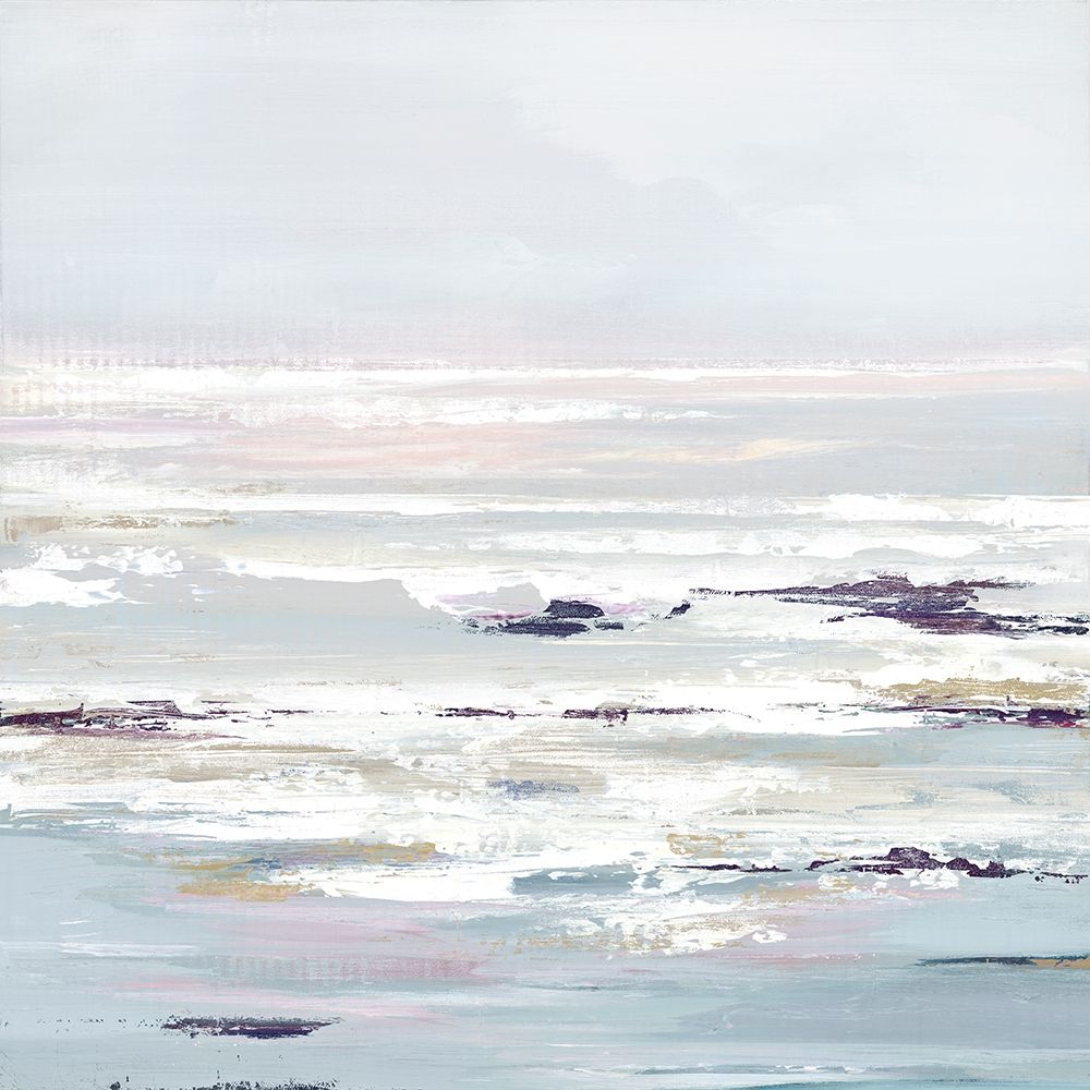 Purple Tides I art print by Valeria Mravyan for $57.95 CAD