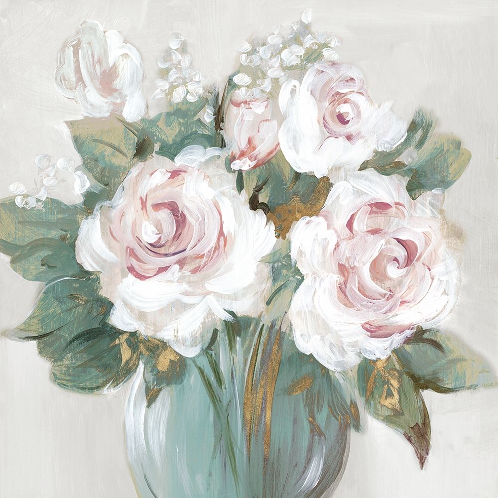 Golden Bouqet art print by Lera for $57.95 CAD